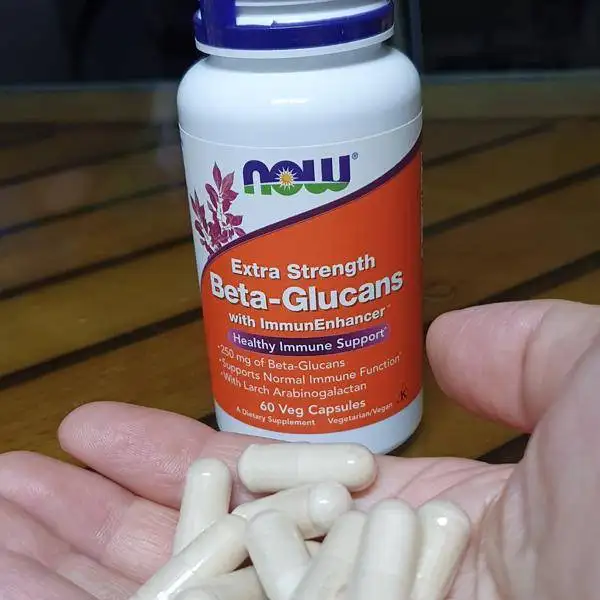 Beta Glucans with ImmunEnhancer Extra Strength 250 mg 60 Vien Now Foods 2