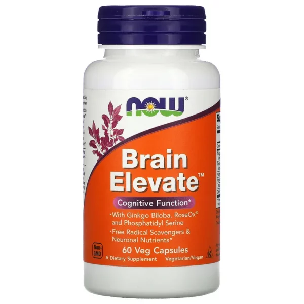 Brain Elevate 60 Vien Now Foods 1
