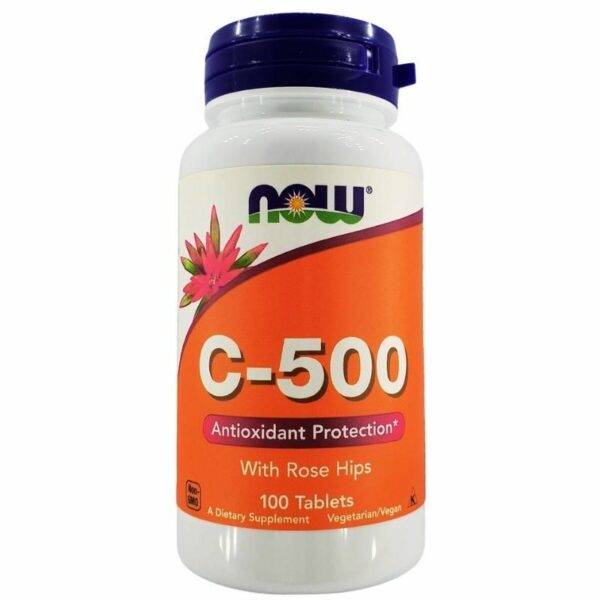 C 500 With Rose Hips 250 Vien Now Foods 3