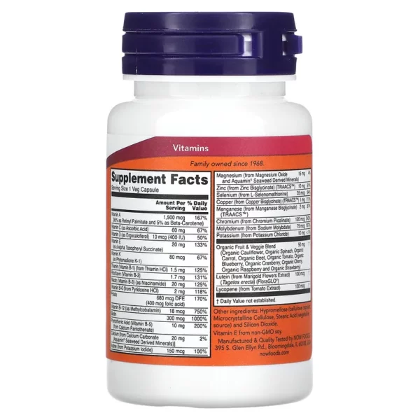 Daily Vits Multi Vitamin 30 Vien Now Foods 1