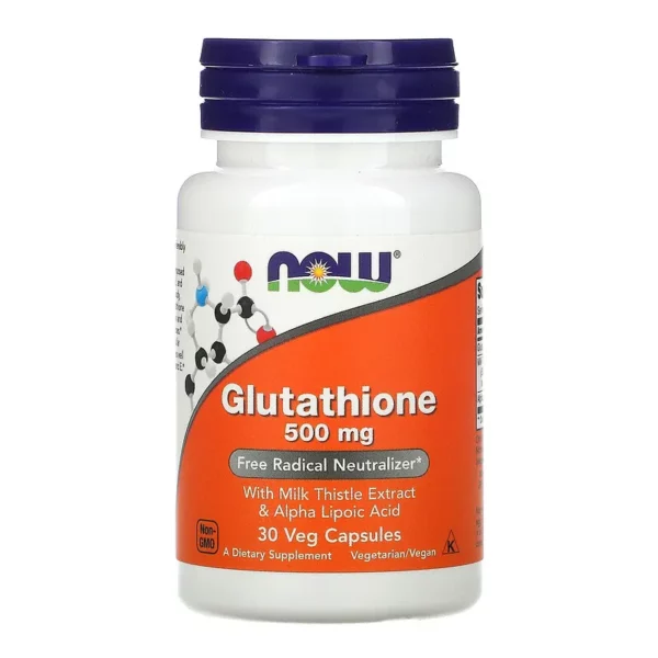 Glutathione 500mg 30 Vien Now Foods