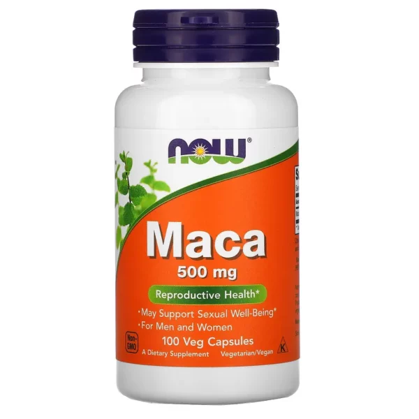 Maca 500 mg 100 Vien Now Foods
