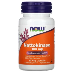 Nattokinase 100 mg 60 Vien Now Foods