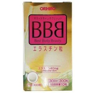 Viên uống nở ngực BBB Orihiro, 300 Viên, Orihiro