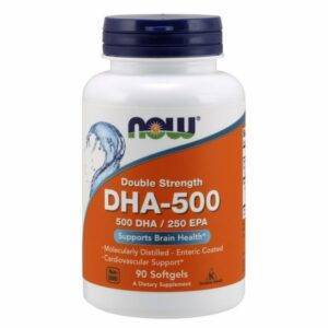 Double Strength DHA 500 90 Vien Now Foods