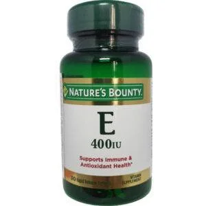 Vitamin E, 400 IU, 30 Viên, Nature's Bounty