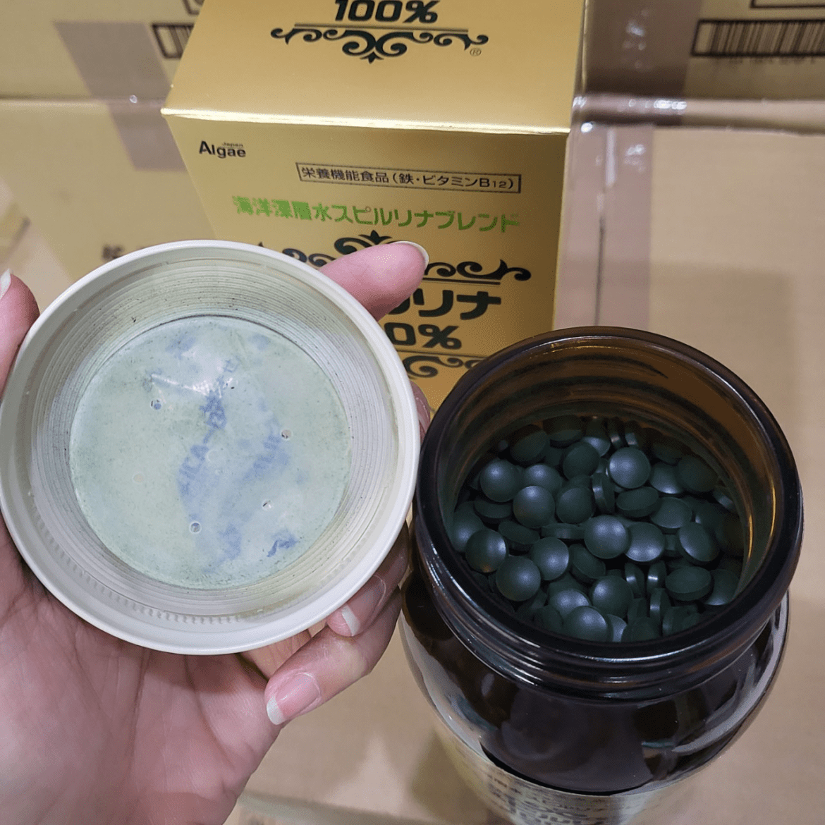 tao spirulina nuoc bien sau 2200