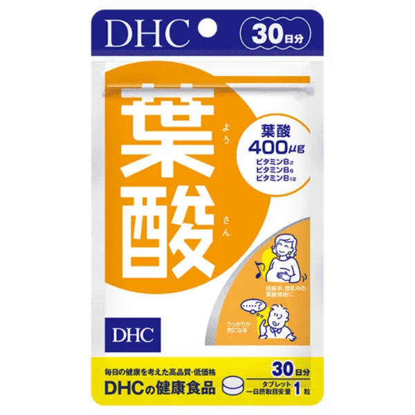 Viên Uống DHC Folic Acid cho mẹ bầu, 30 viên, 30 ngày