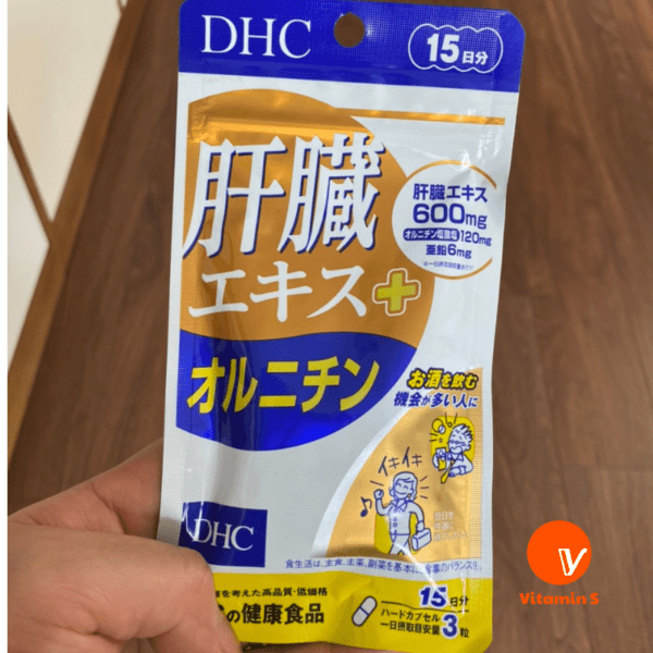 Vien uong DHC Liver Essence Ornithine 15 ngay
