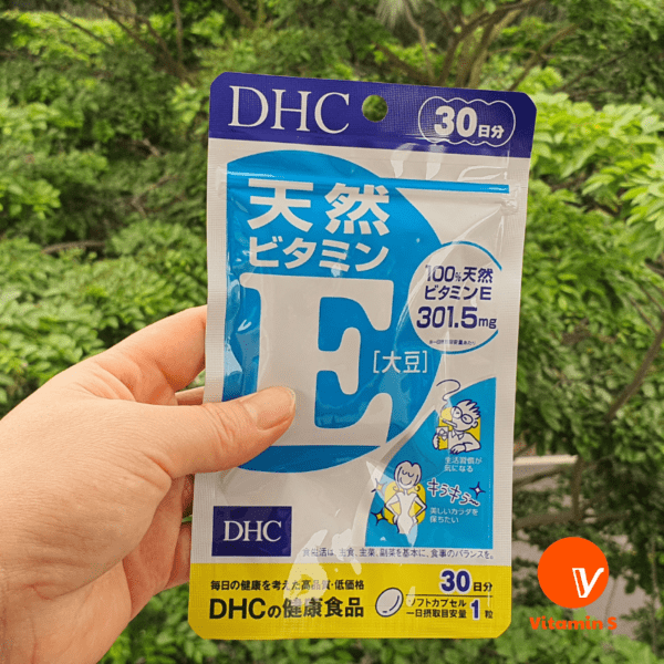 Vien uong DHC Natural Vitamin E 30 ngay