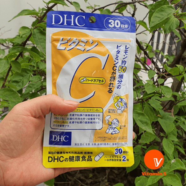 Vien uong DHC Vitamin C Hard Capsule