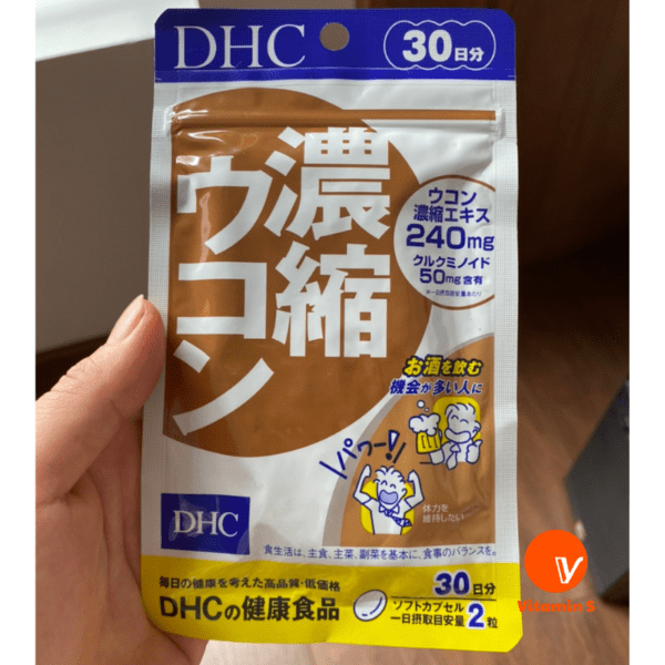 Vien uong DHC Concentrated Turmeric 60 vien