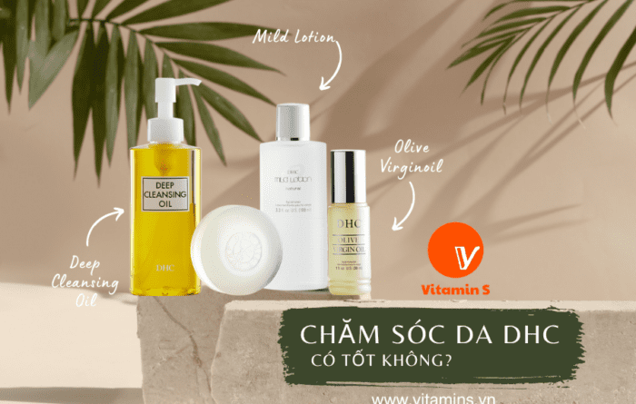 cham soc da cua dhc Vitamin S cham soc da cua dhc
