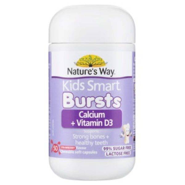 Kids Smart Bursts Canxi Vitamin D3 1