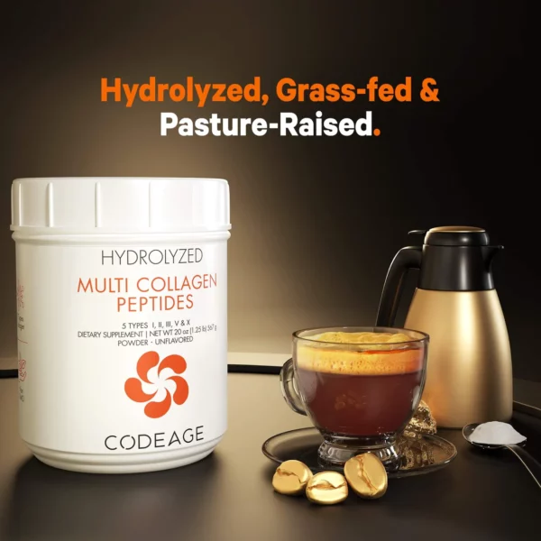 Hydrolyzed Multi Collagen Peptides 567g Codeage 3