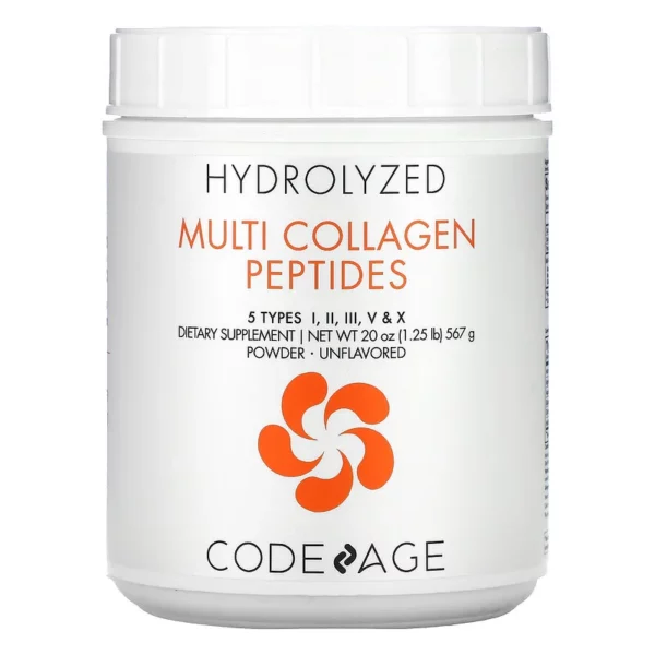 Hydrolyzed Multi Collagen Peptides 567g Codeage