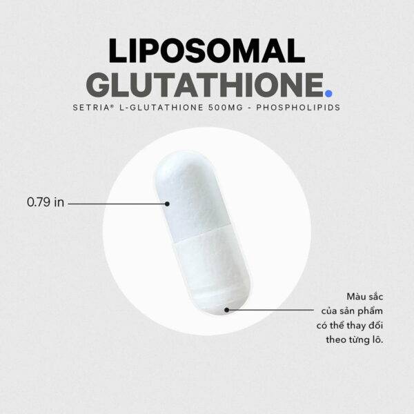 Liposomal Glutathione Chat chong oxy hoa 60 vien Codeage 3