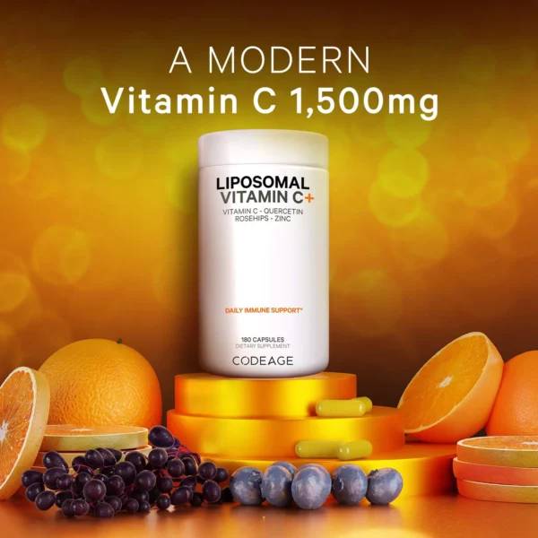 Liposomal Vitamin C 180 Vien Codeage 3