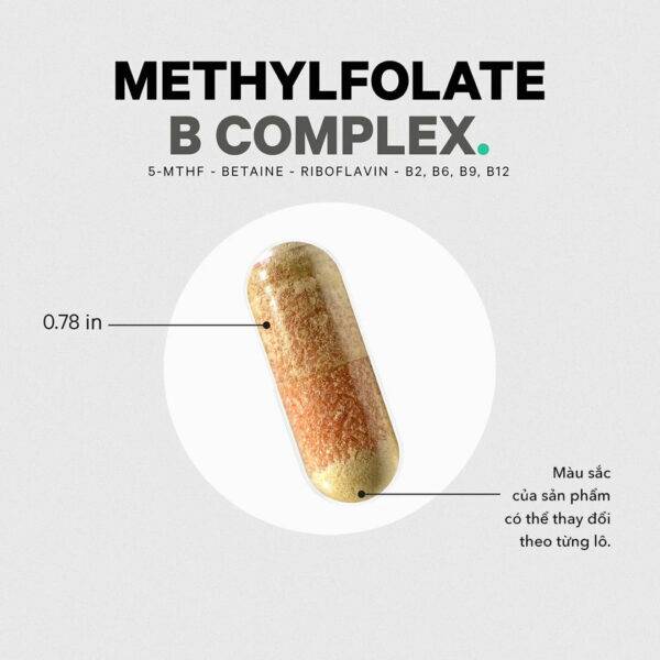 Vitamins Methylfolate B Complex 120 Vien Codeage 3