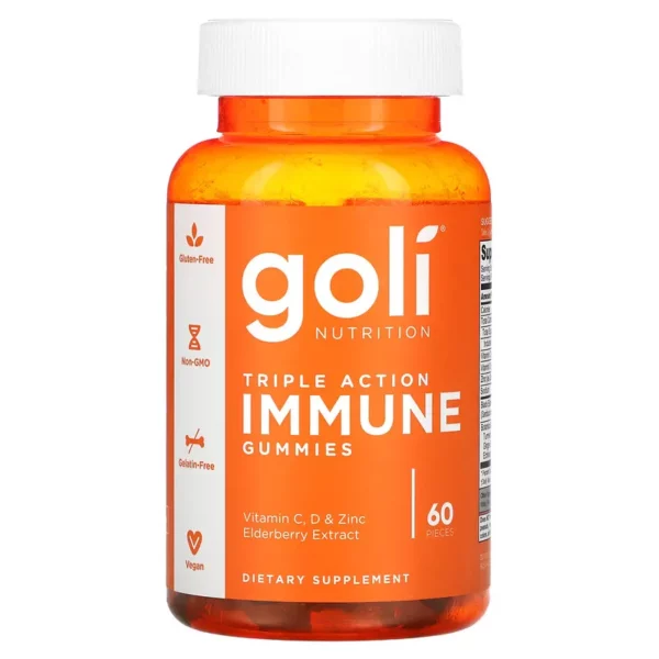 Goli Nutrition Triple Action Immune Gummies