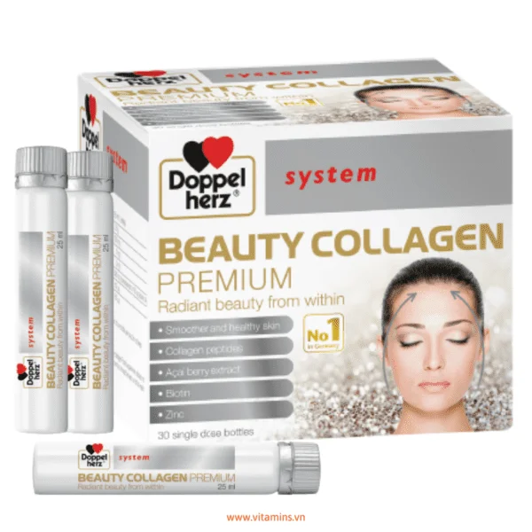 Beauty Collagen Premium Doppelherz dang nuoc 30 ong 2