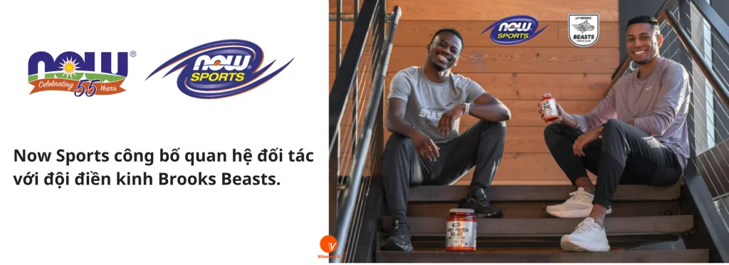 Now Sports công bố quan hệ đối tác với đội điền kinh Brooks Beasts.